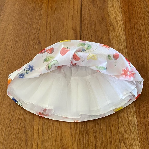 MonnaLisa Italy Fruit Print Skirt - Picture 8 of 12